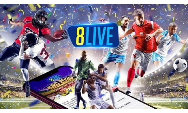 Không gian thể thao sôi động tại 8live.
